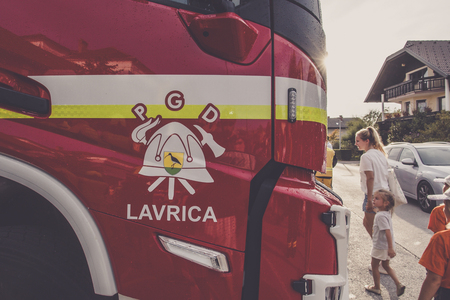 Sprejem novega vozila PGD Lavrica